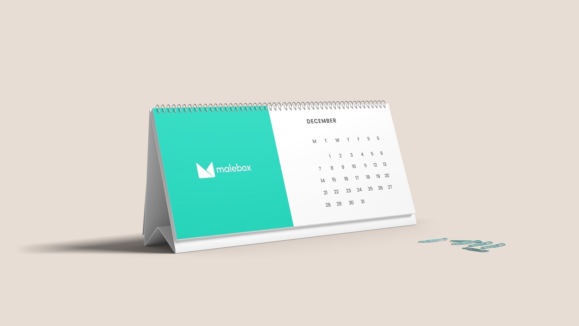 Calendar marking months spent trying to conceive