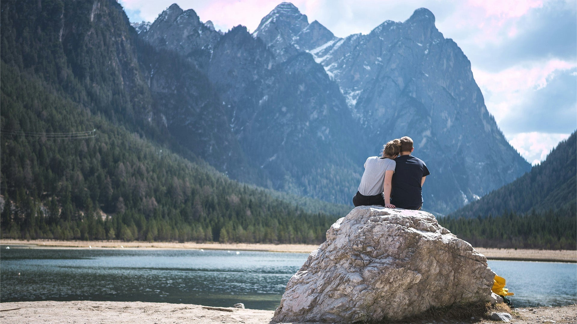 Couple planning male fertility testing before trying for a baby